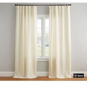 Pottery barn drapes set of 2